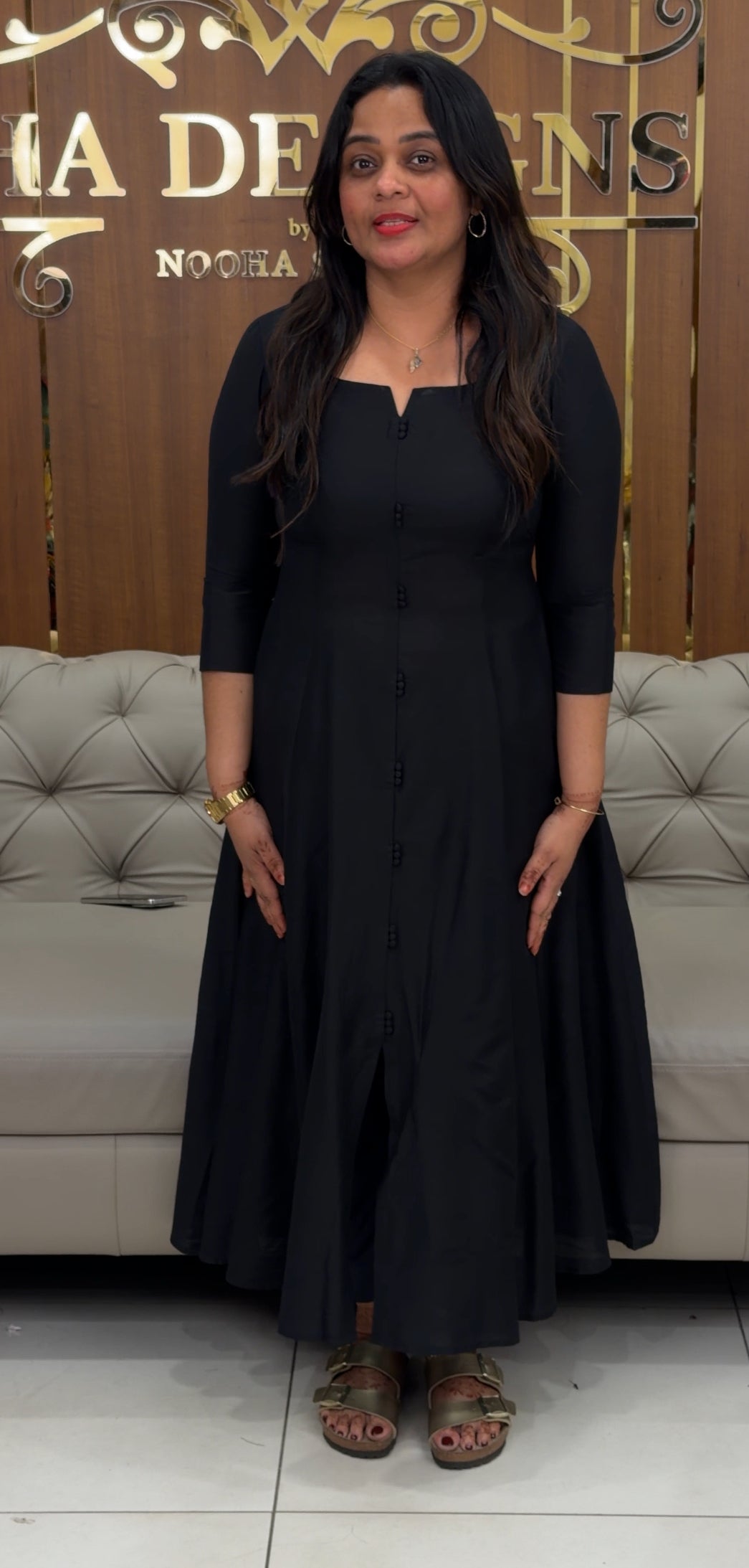 IHA'S IN-HOUSE SLUB SILK ALINE TOPS - IHA 32164