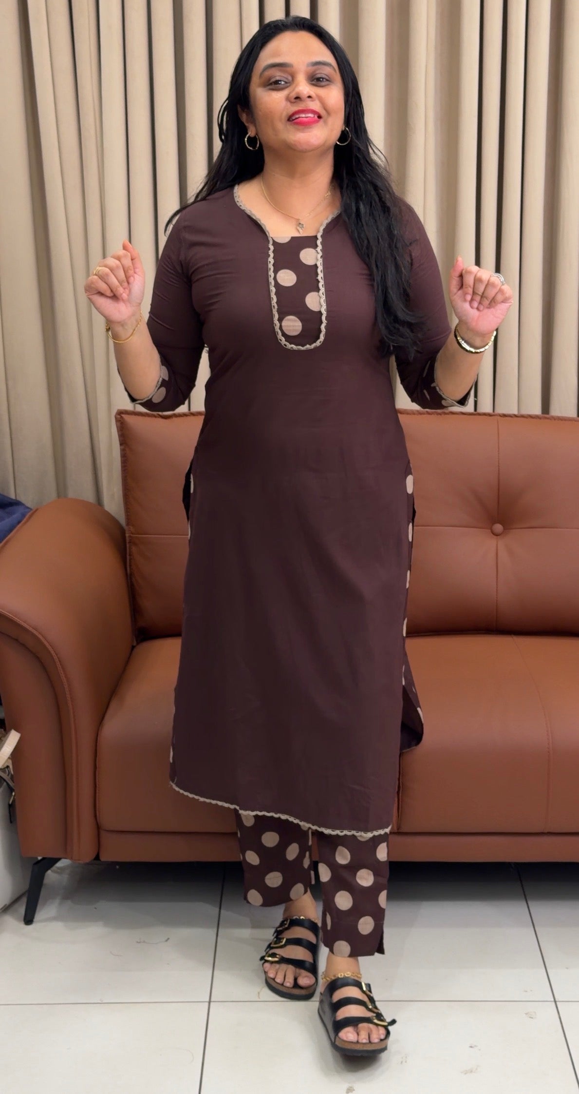 COTTON CO-ORDS SETS - IHA 34879