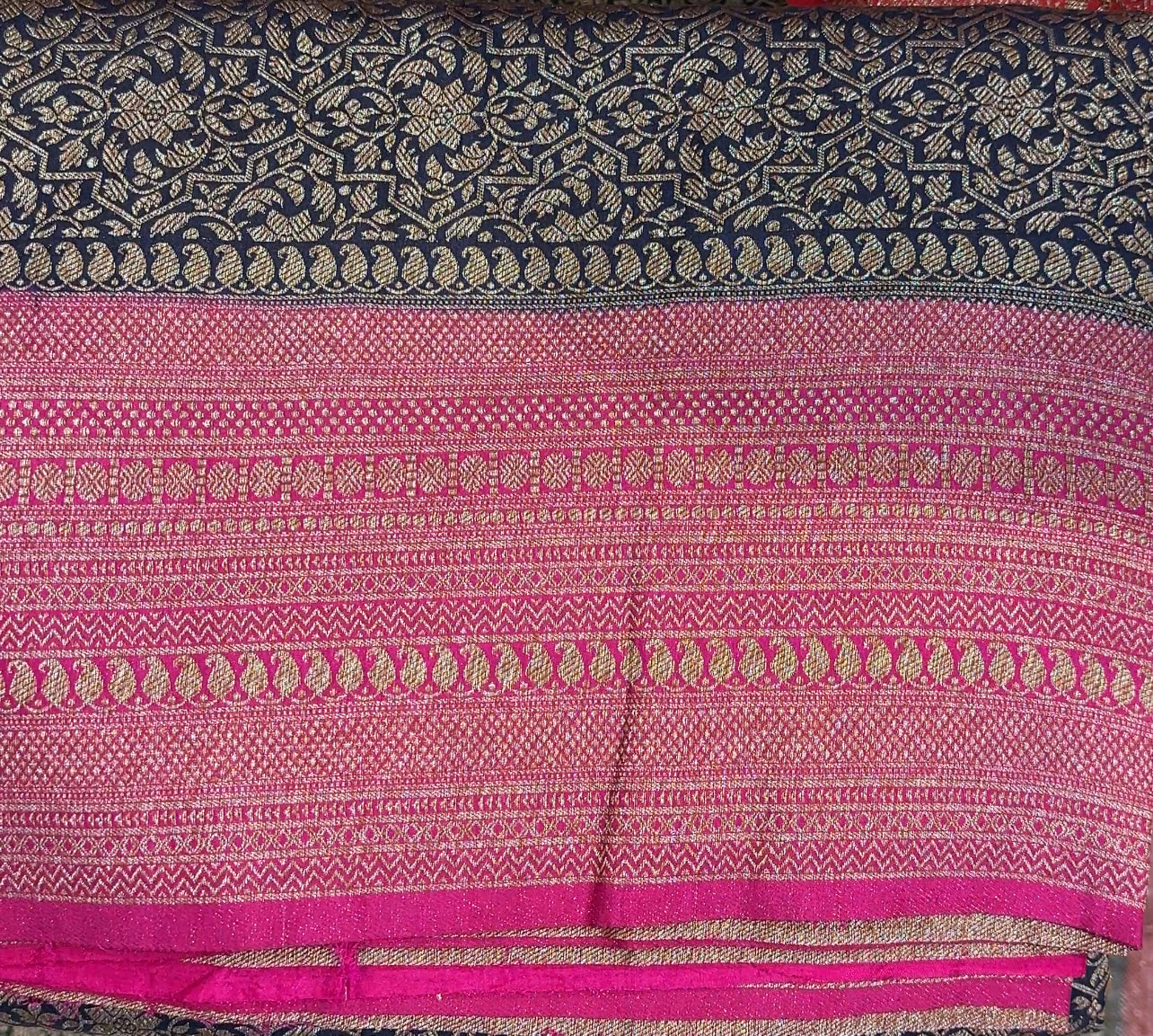 SEMI KATAN SAREE - IHA 18189