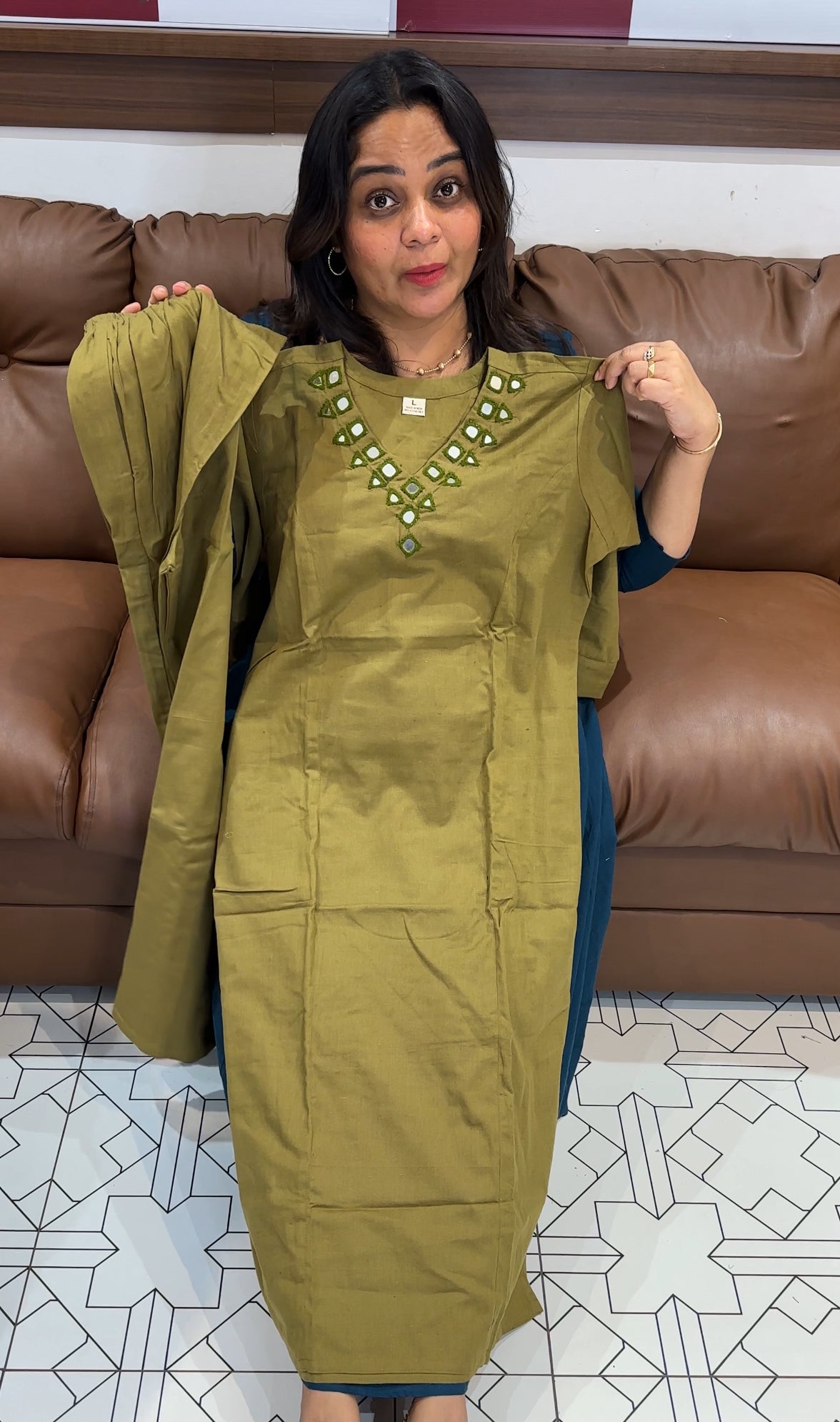 COTTON TOP  AND BOTTOM - IHA 28273