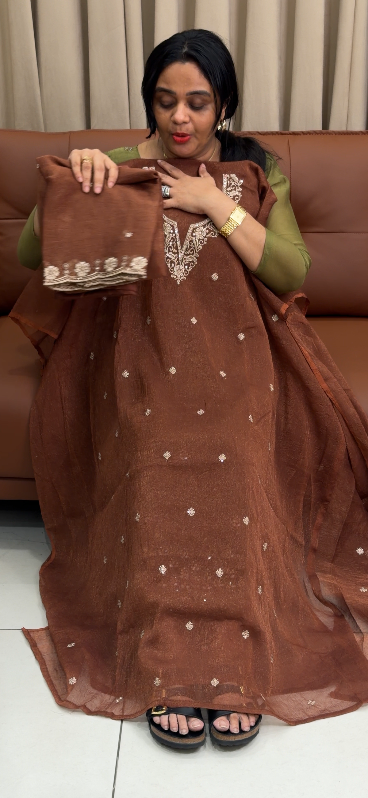 OFFER SALES UNSTITCHED SALWAR SUITS - IHA 35363