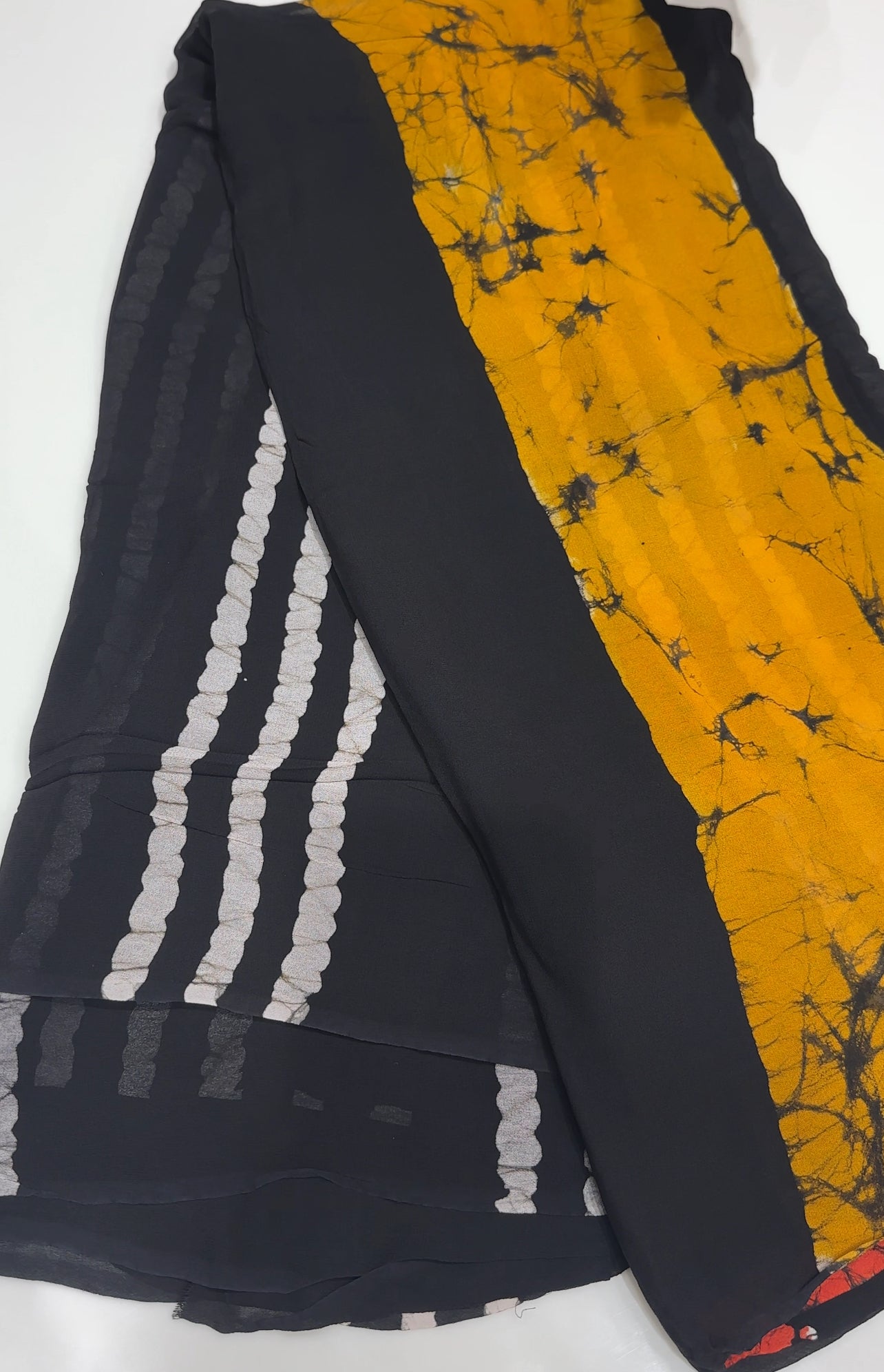 VISCOSE GEORGETTE SAREES - IHA 26305