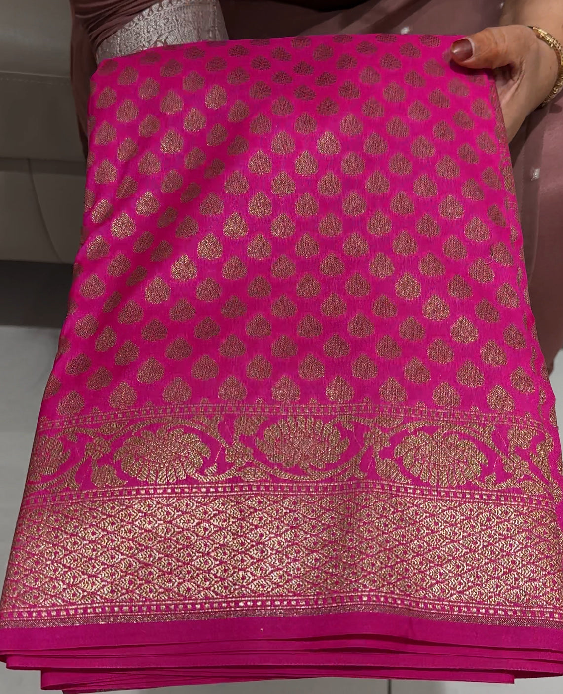 KATAN BANARASI SAREES - IHA 23909
