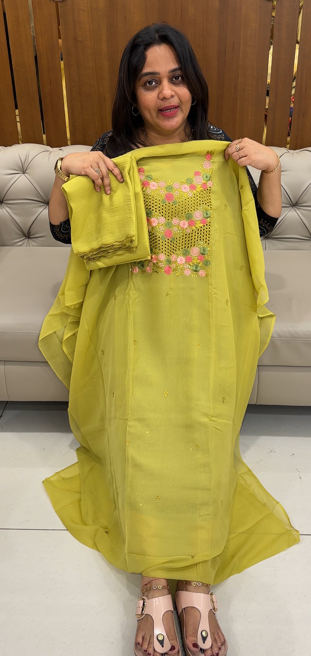BUDGET BUY UNSTITCHED SALWAR SUITS - IHA 26873