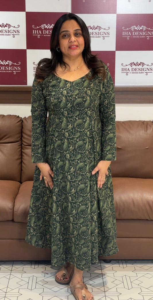 IHA'S IN-HOUSE PRINTED A-LINE TOPS - IHA 27259
