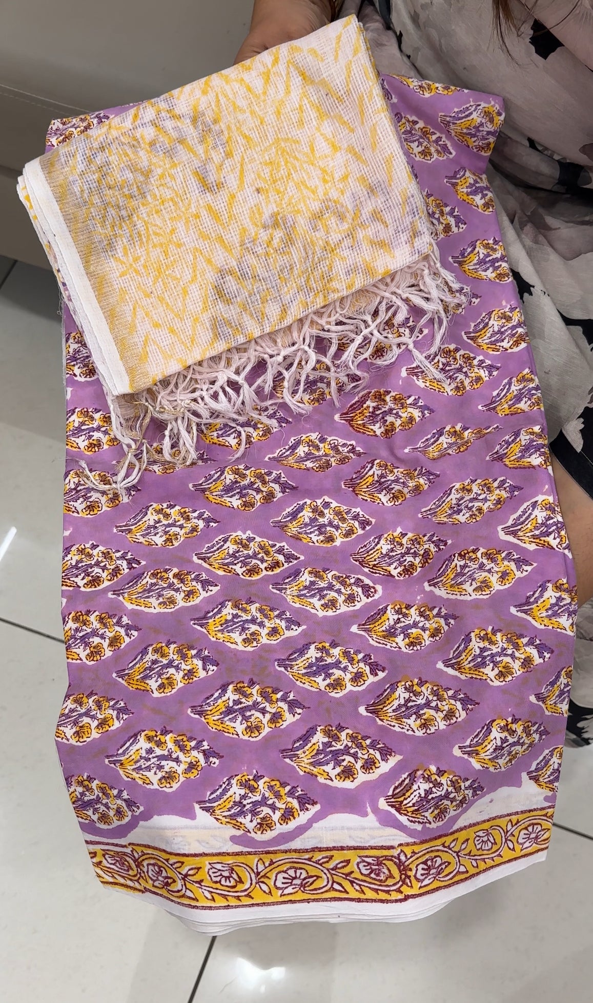 PRINTED COTTON UNSTITCHED SALWAR SUITS - IHA 28645