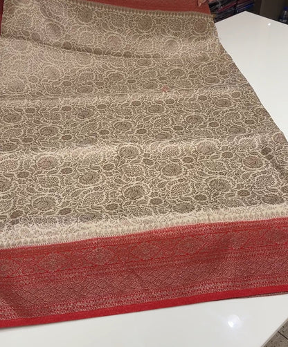 SEMI KATAN SAREES  - IHA 15235