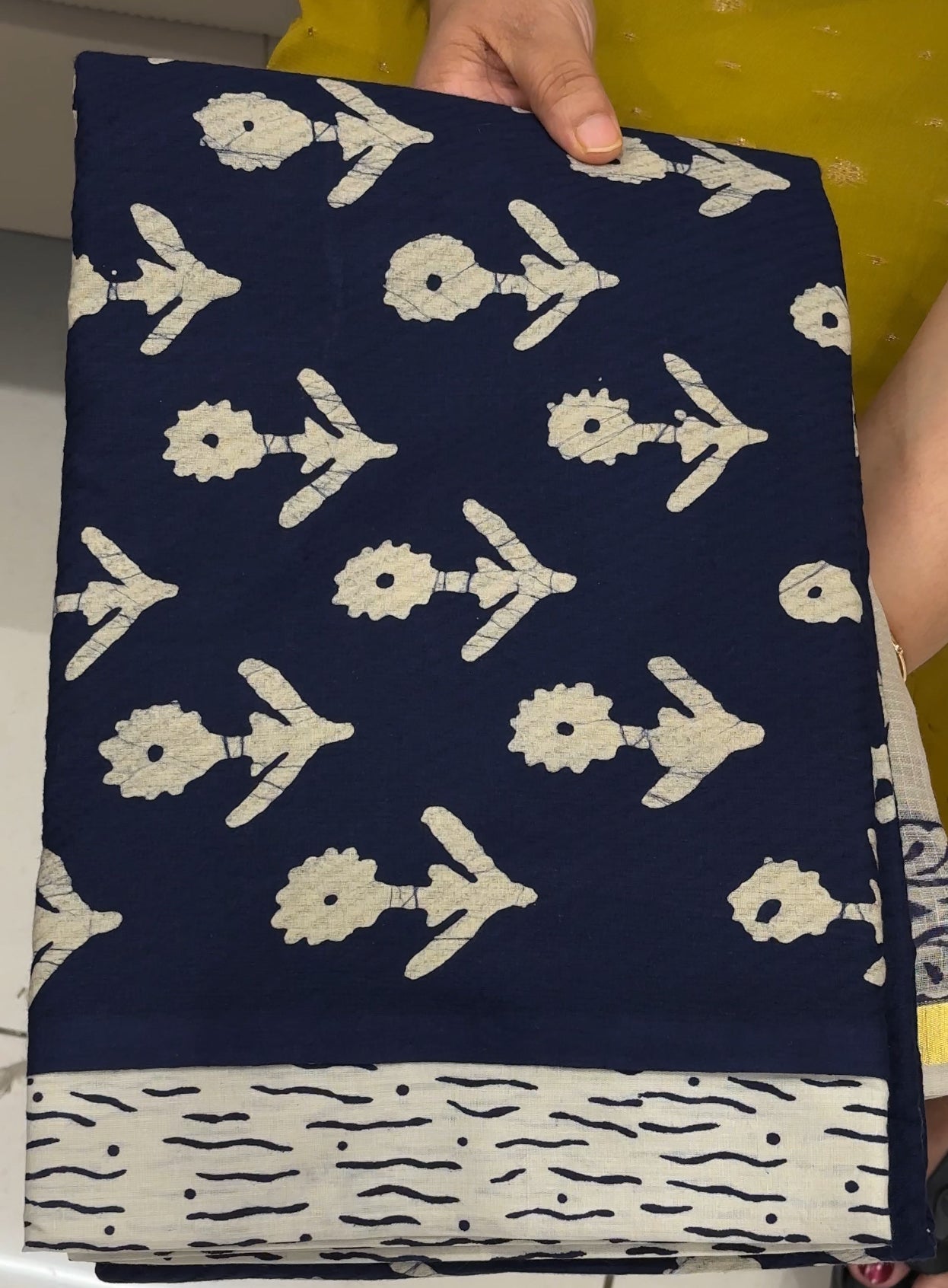 BATIK PRINTED UNSTITCHED SALWAR SUITS - IHA 28574