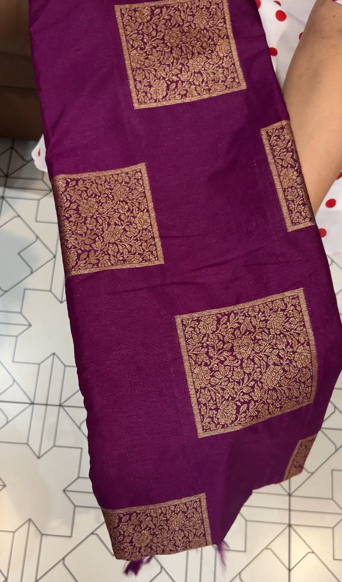 SEMI KATAN SAREE - IHA 19250