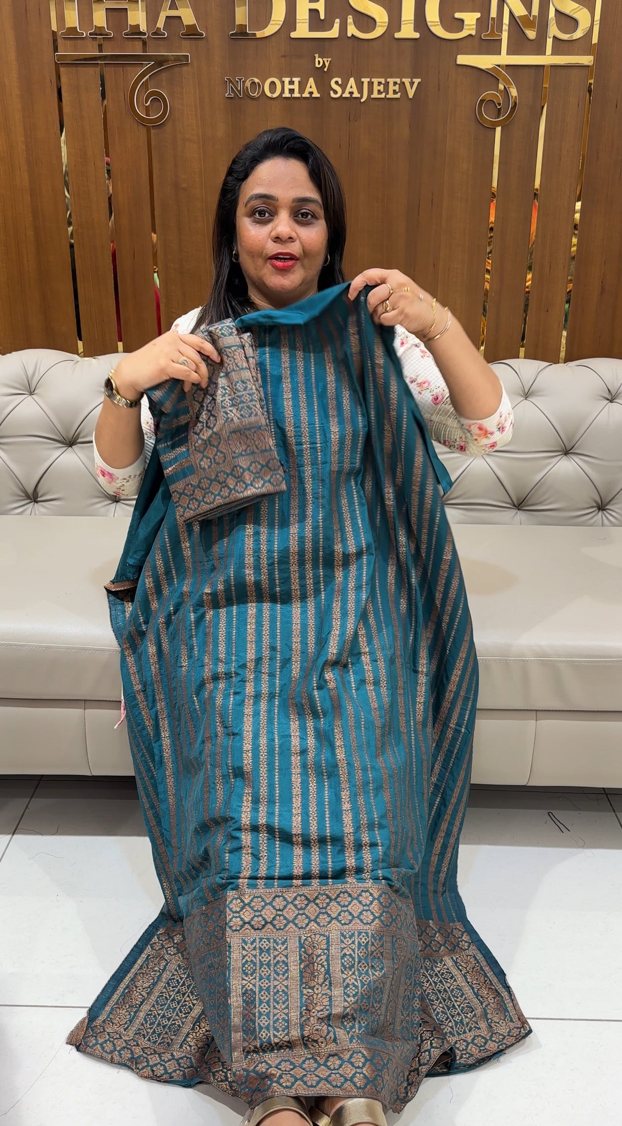 FORWARD BANARASI UNSTITCHED SALWAR SUITS - IHA 25077
