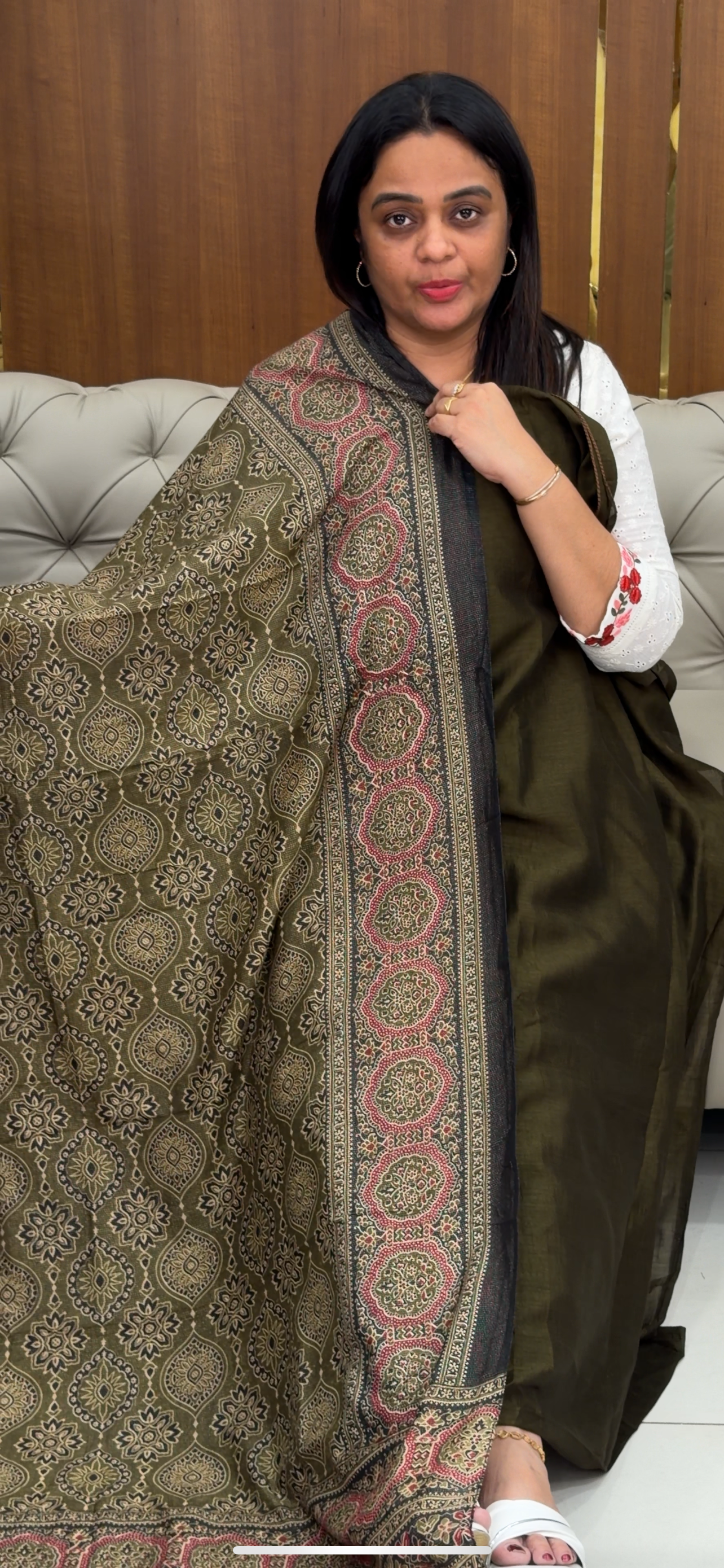 SEMI RAW SILK UNSTITCHED SALWAR SUITS - IHA 29347