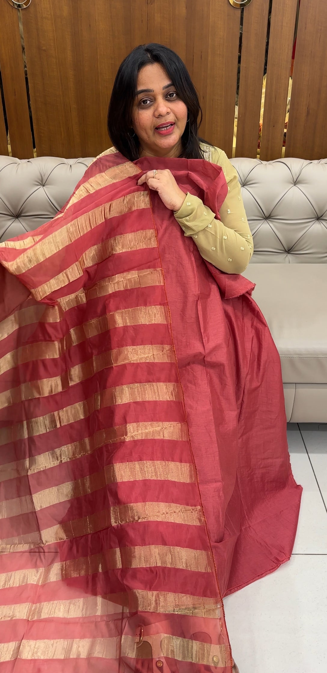 SEMI MODAL UNSTITCHED SALWAR SUITS - IHA 27011