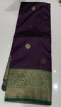 SEMI KANCHIPURAM SAREES - IHA 17198