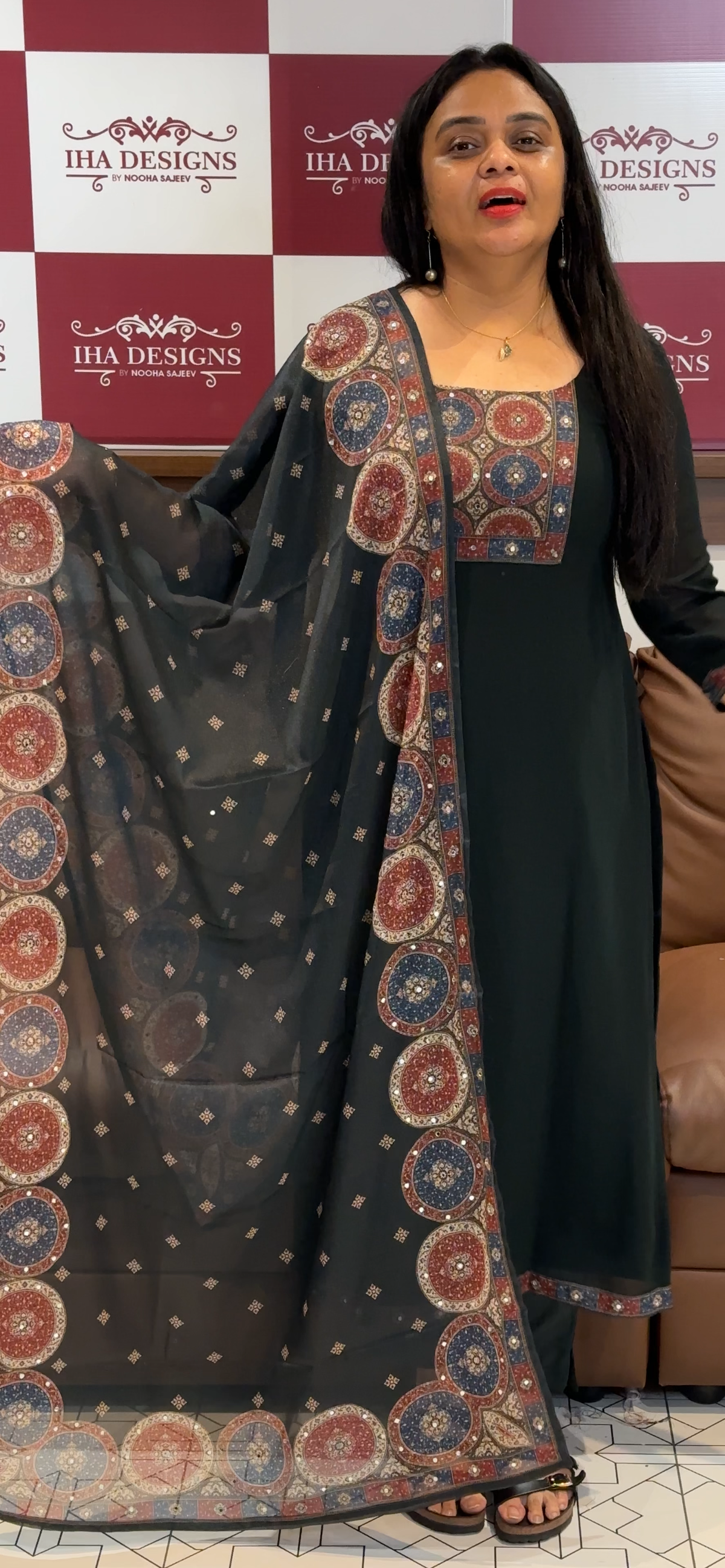 GEORGETTE UNSTTCHED SALWAR SUITS - IHA 35510
