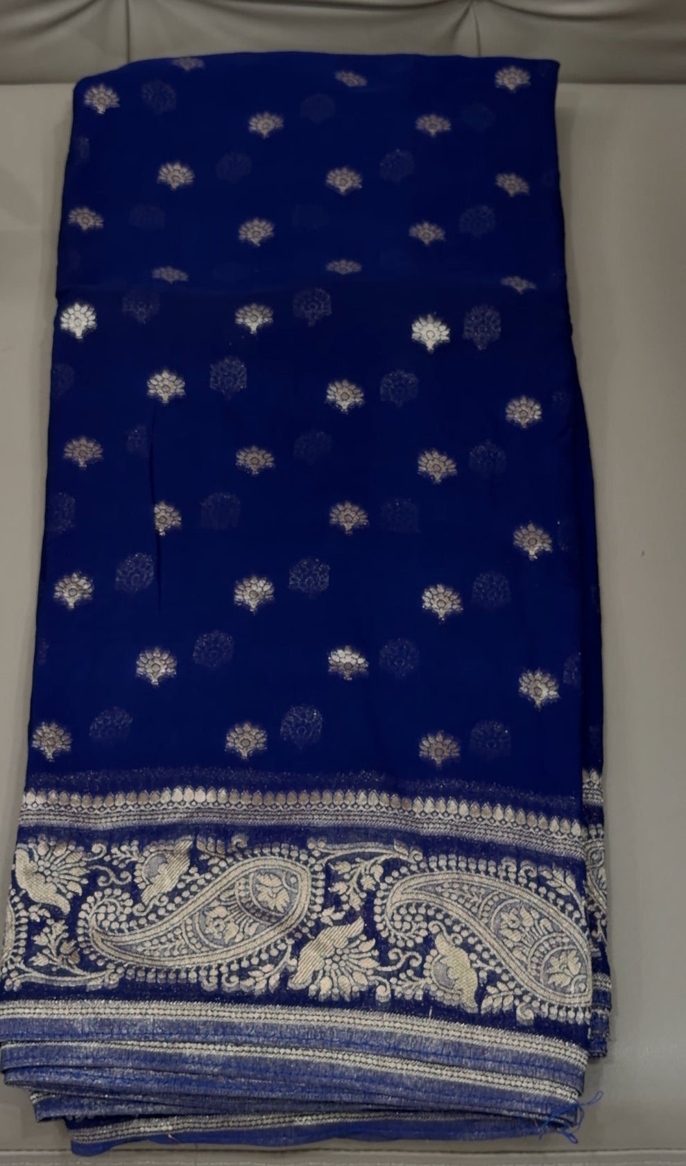 GEORGETTE BANARASI SAREES - IHA 29368
