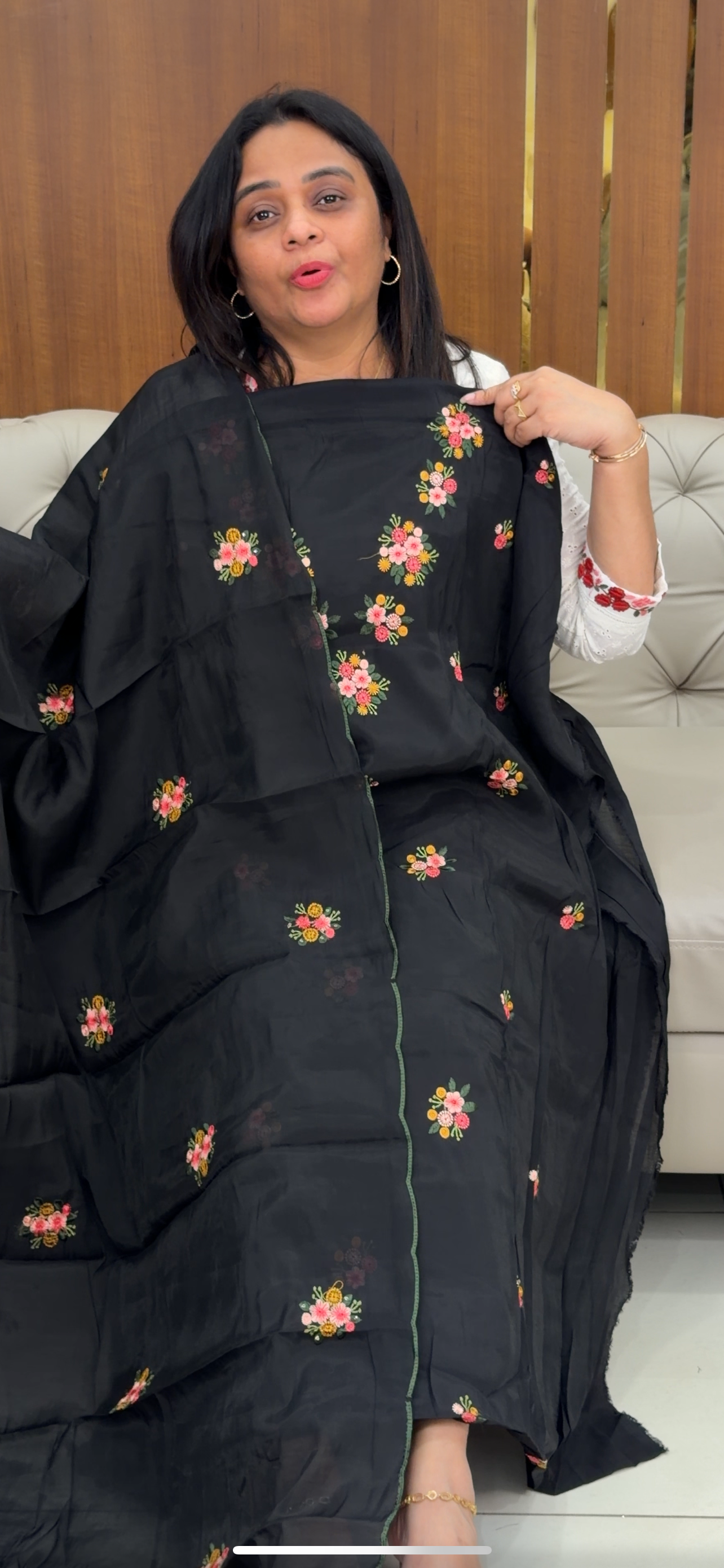 MUL CHANDERI UNSTITCHED SALWAR SUITS - IHA 29360