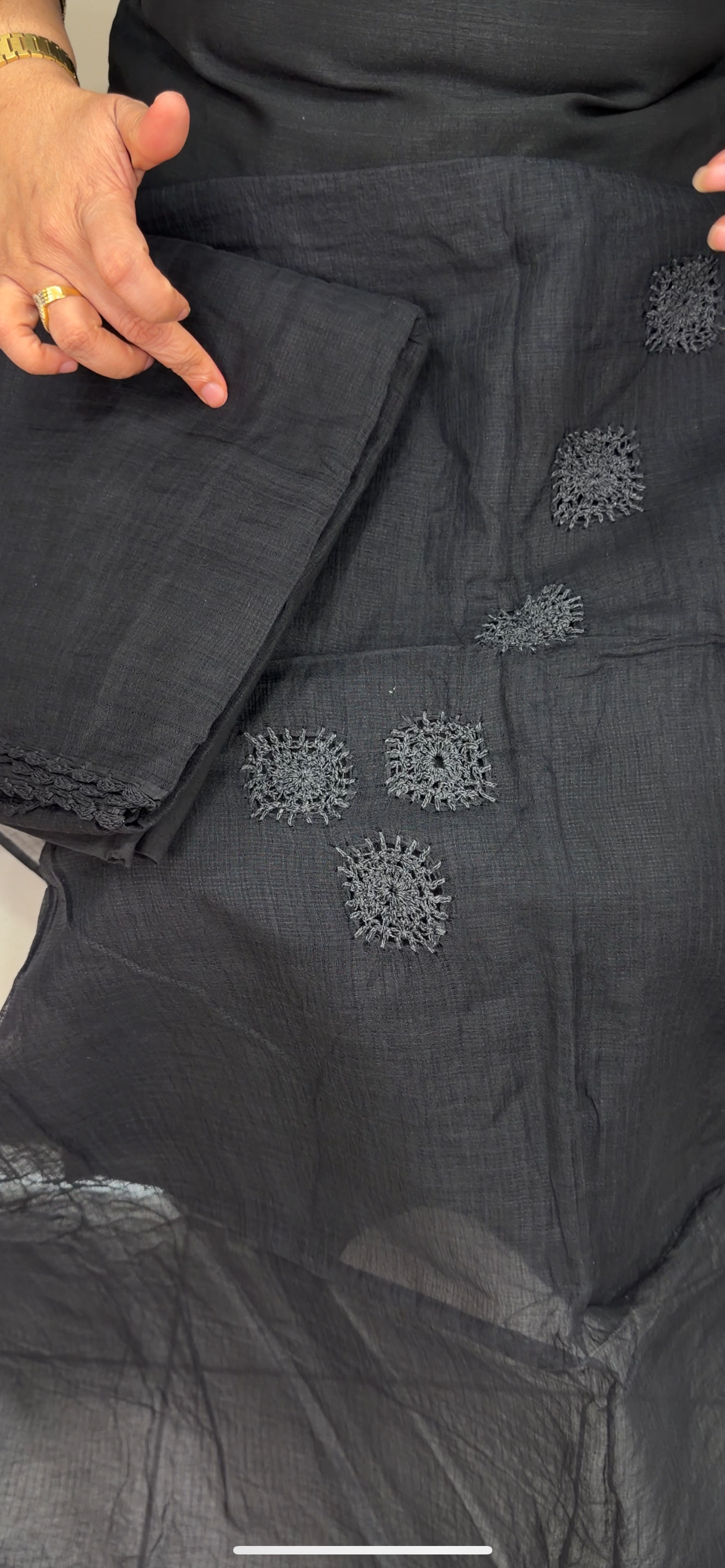 NET KOTA UNSTITCHED SALWAR SUITS - IHA 29326