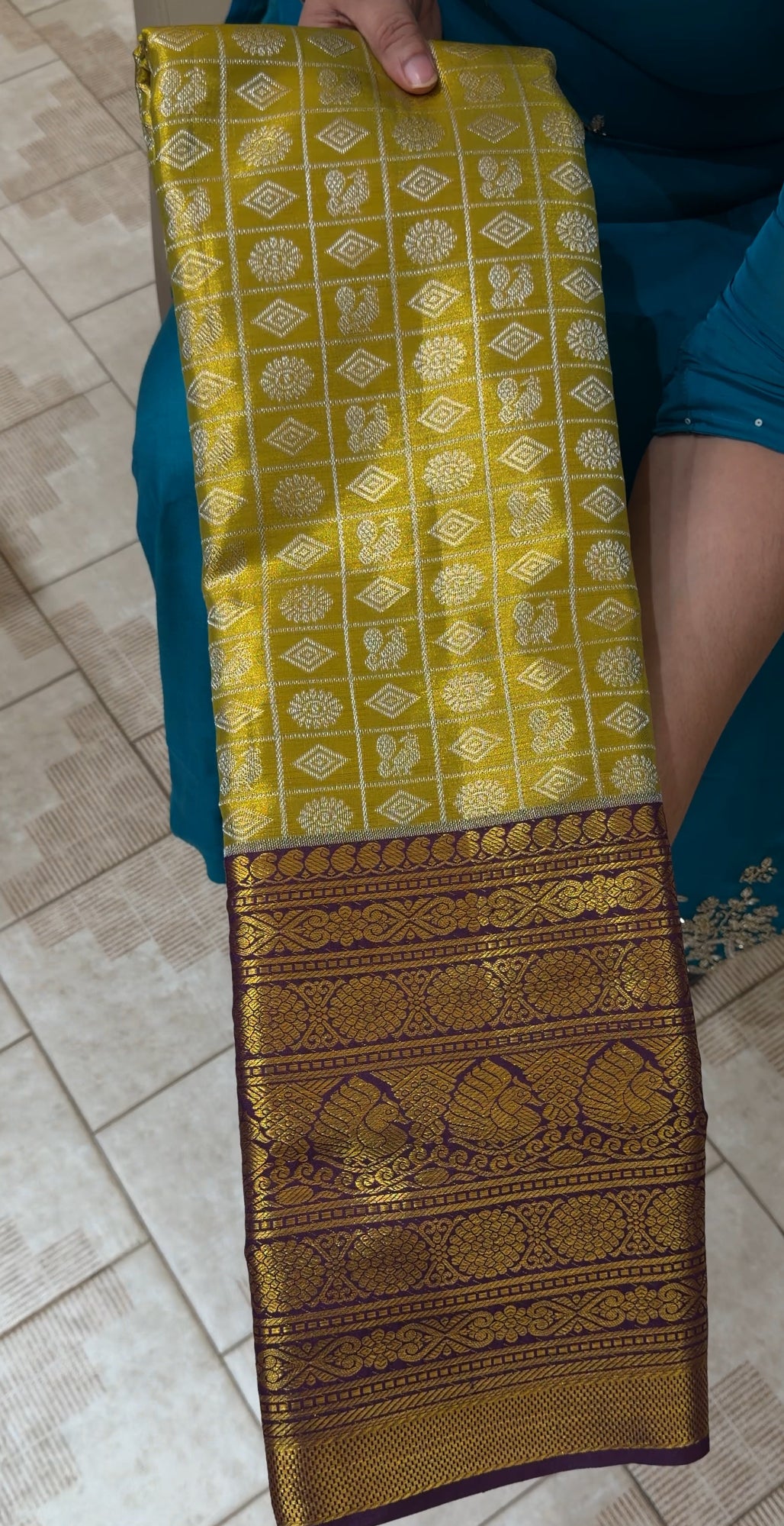 DESIGNER KANCHIPURAM SILK SAREES - IHA 28736
