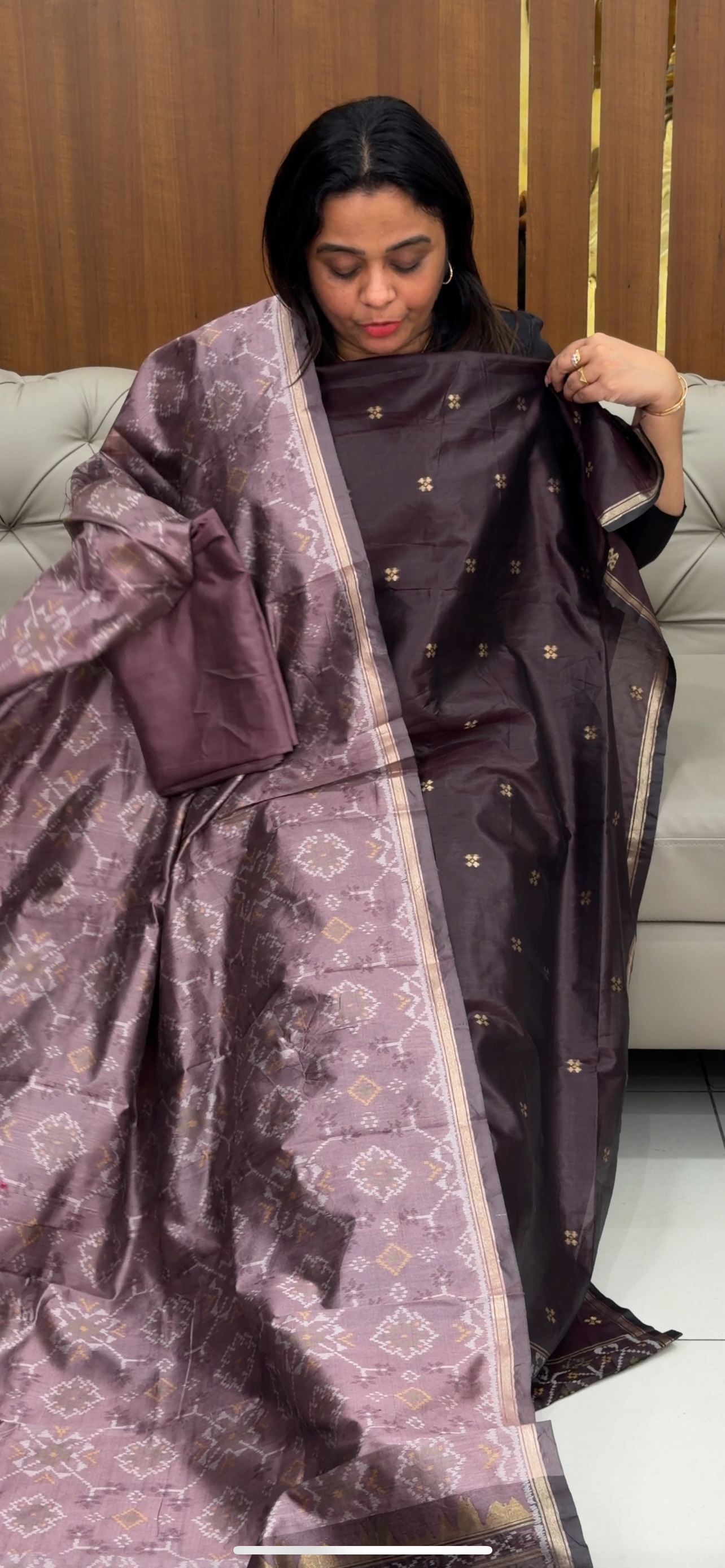 SEMI RAW SILK UNSTITCHED SALWAR SUITS - IHA 29319