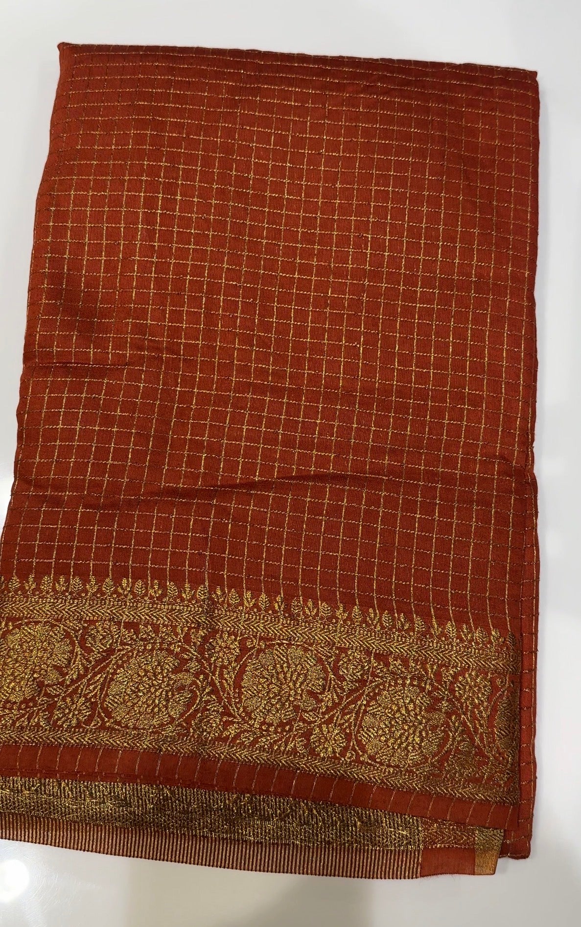 SEMI BANARASI SAREES - 35996