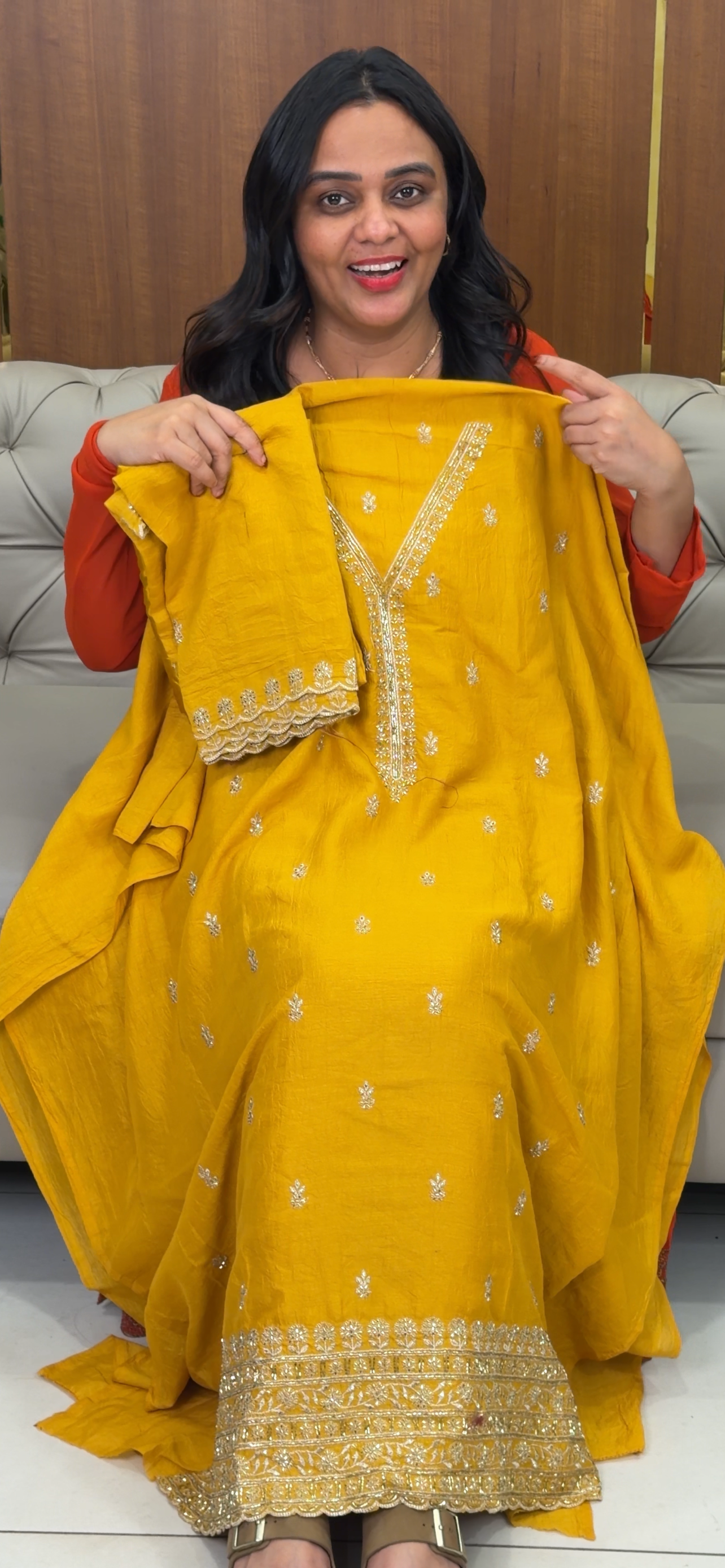 UNSTITCHED SALWAR SUITS - IHA 32560