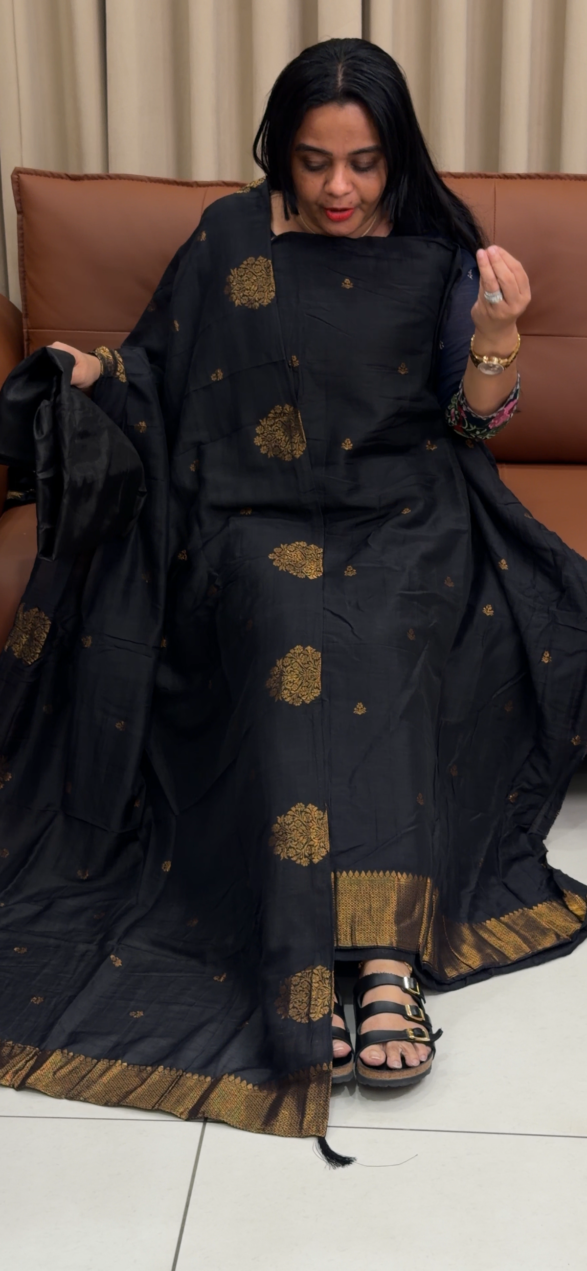 BANARASI UNSTITCHED SALWAR SUITS - IHA 35254
