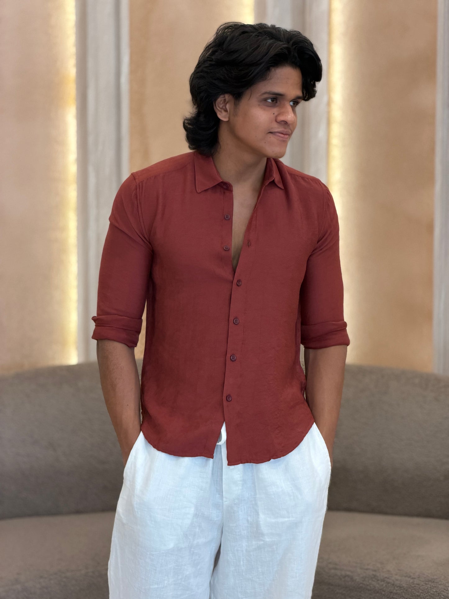 MEN'S SHIRT - IHA 33278
