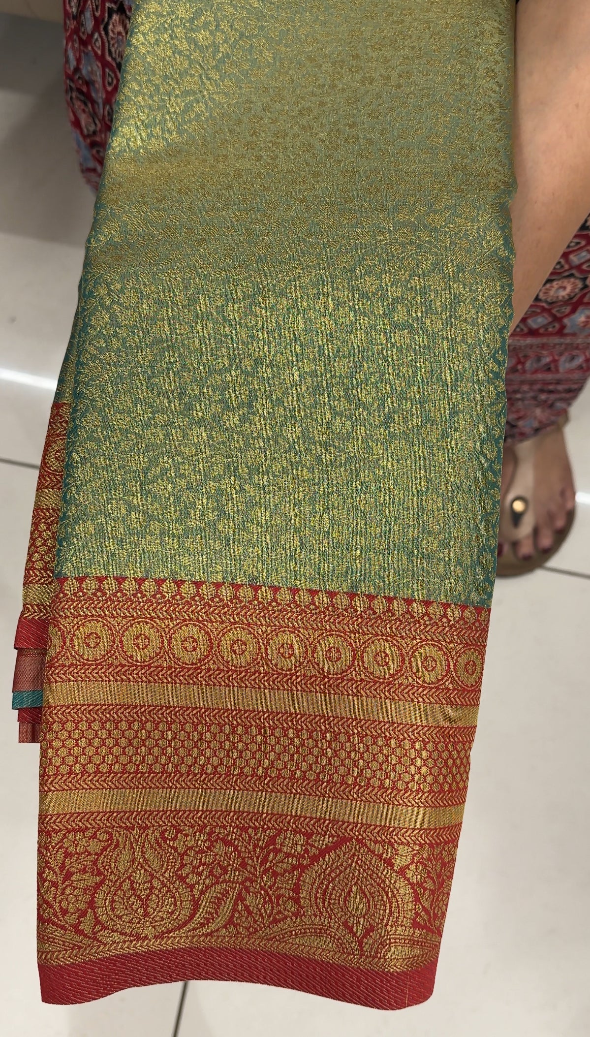 SEMI BROCADE SAREES - IHA 26999