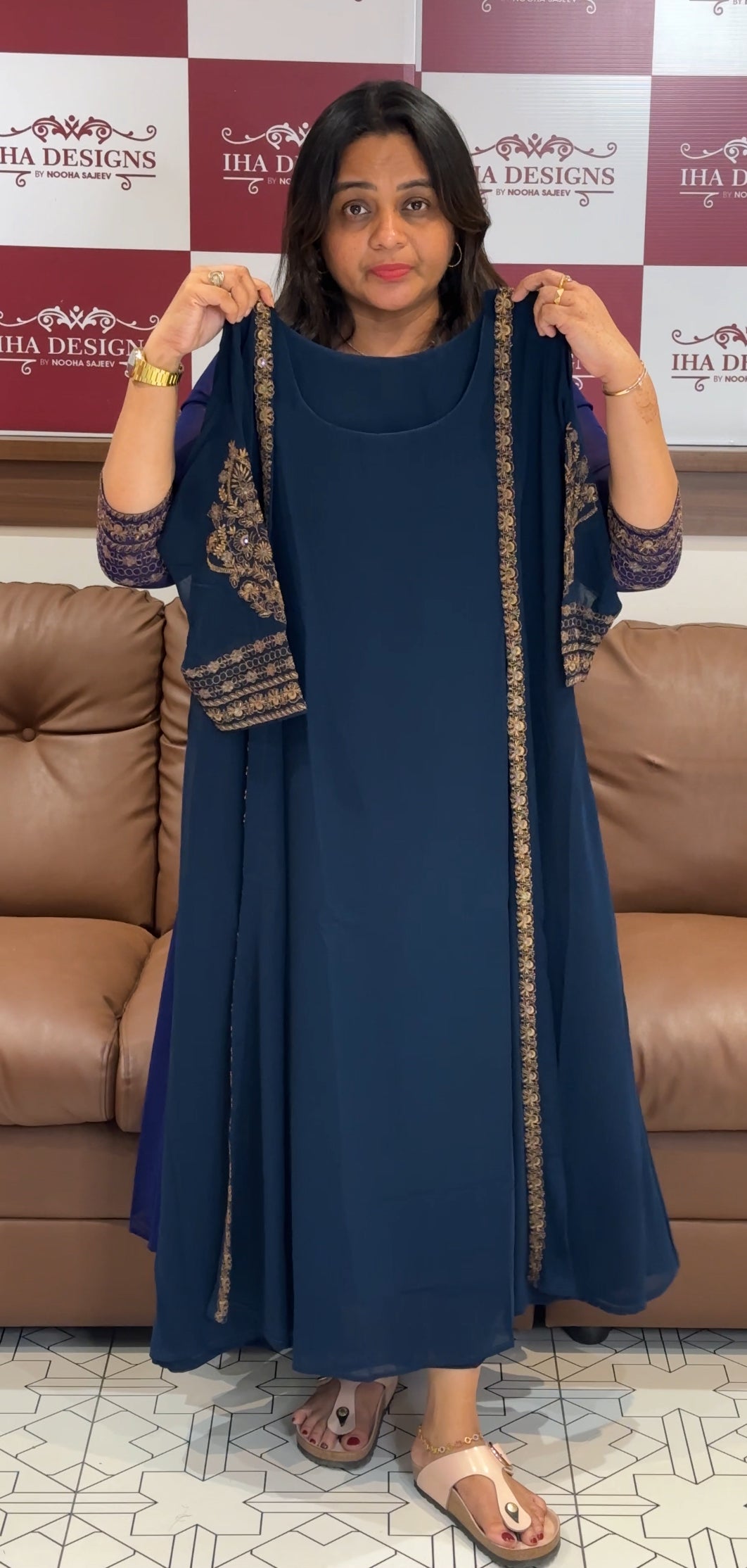 IHA'S IN- HOUSE ALINE TOP AND JACKET- IHA 27651