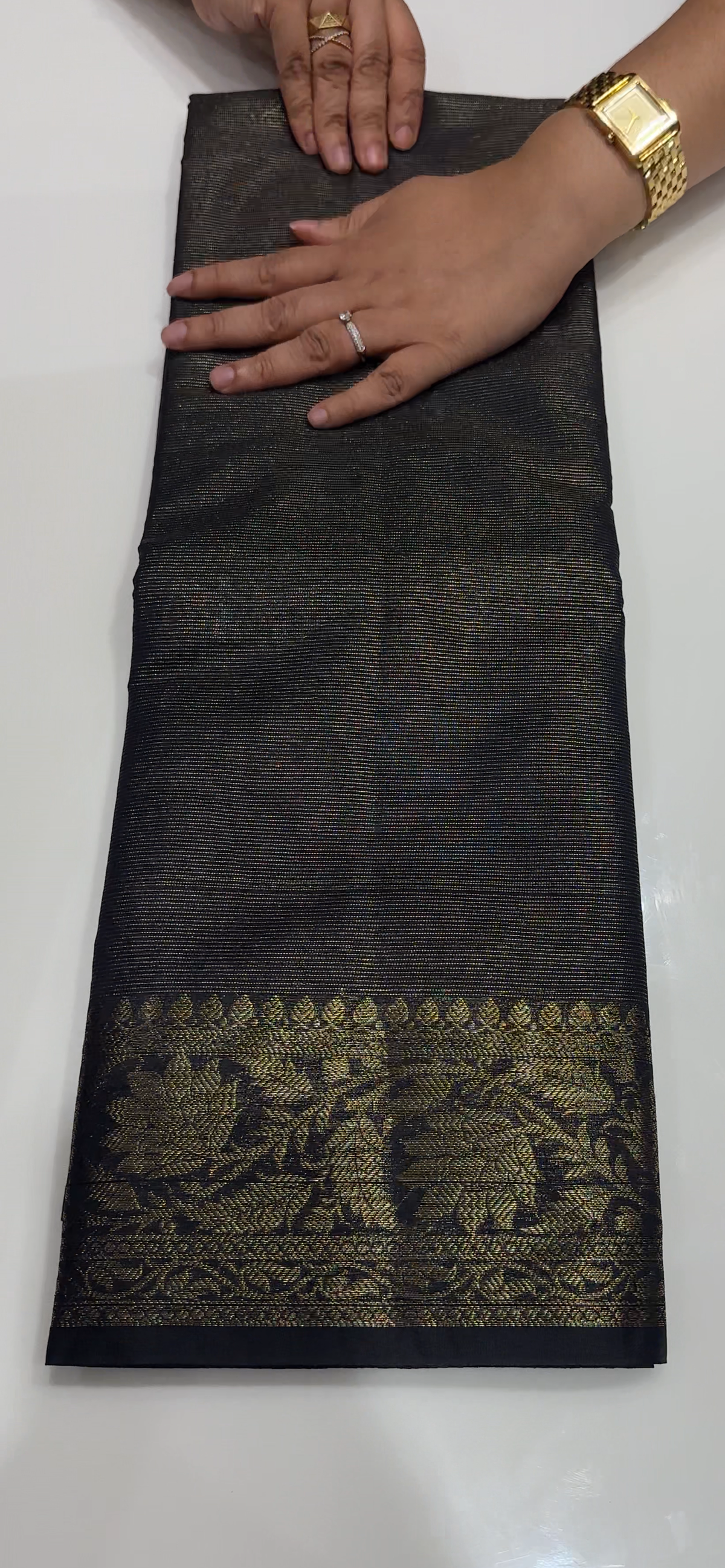 TISSUE BANARASI SAREES - IHA 35509