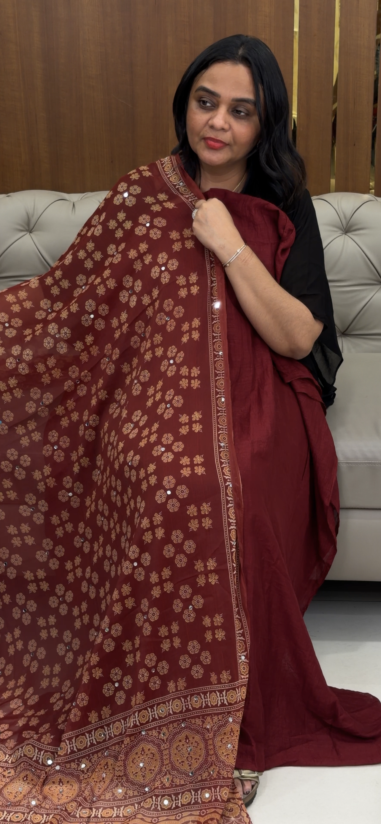 FORWARD SEMI RAW SILK UNSTITCHED SALWAR SUITS - IHA 32145
