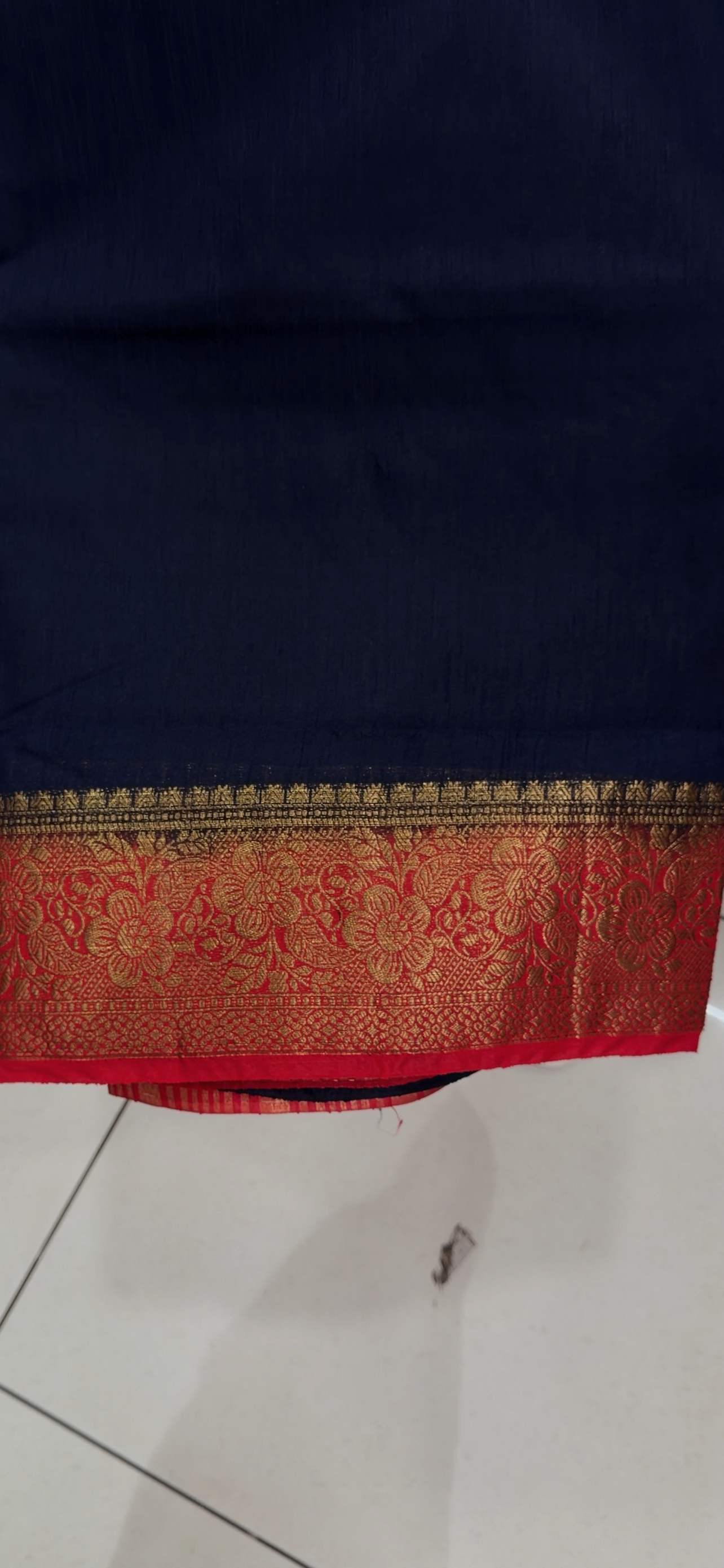 SEMI JUTE BANARASI SAREES - IHA 34937
