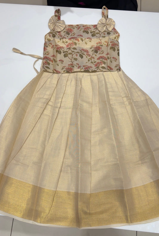 TISSUE KIDS CROP TOP AND SKIRT - IHA 33886