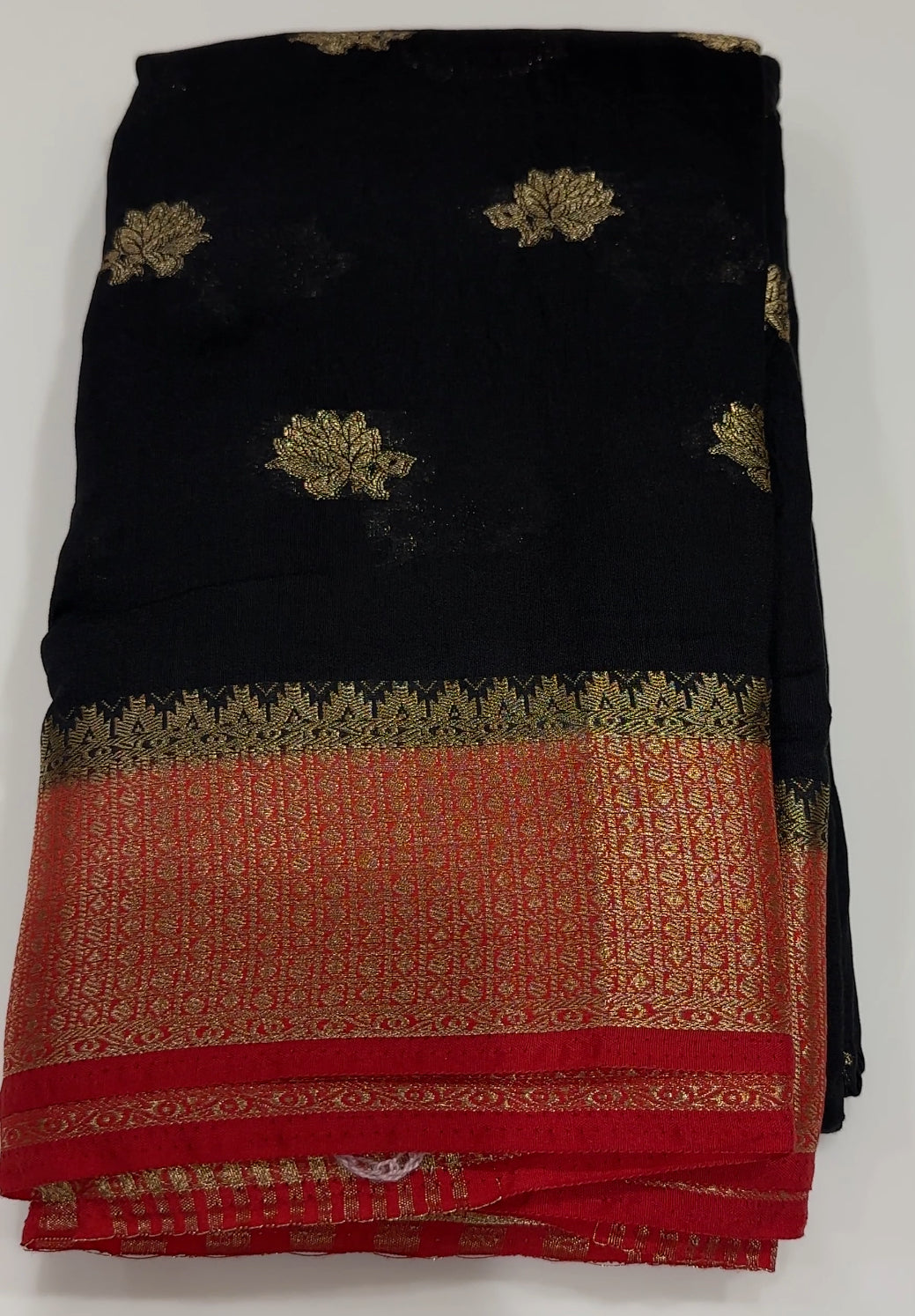 SEMI BANARASI SAREES - IHA 17481