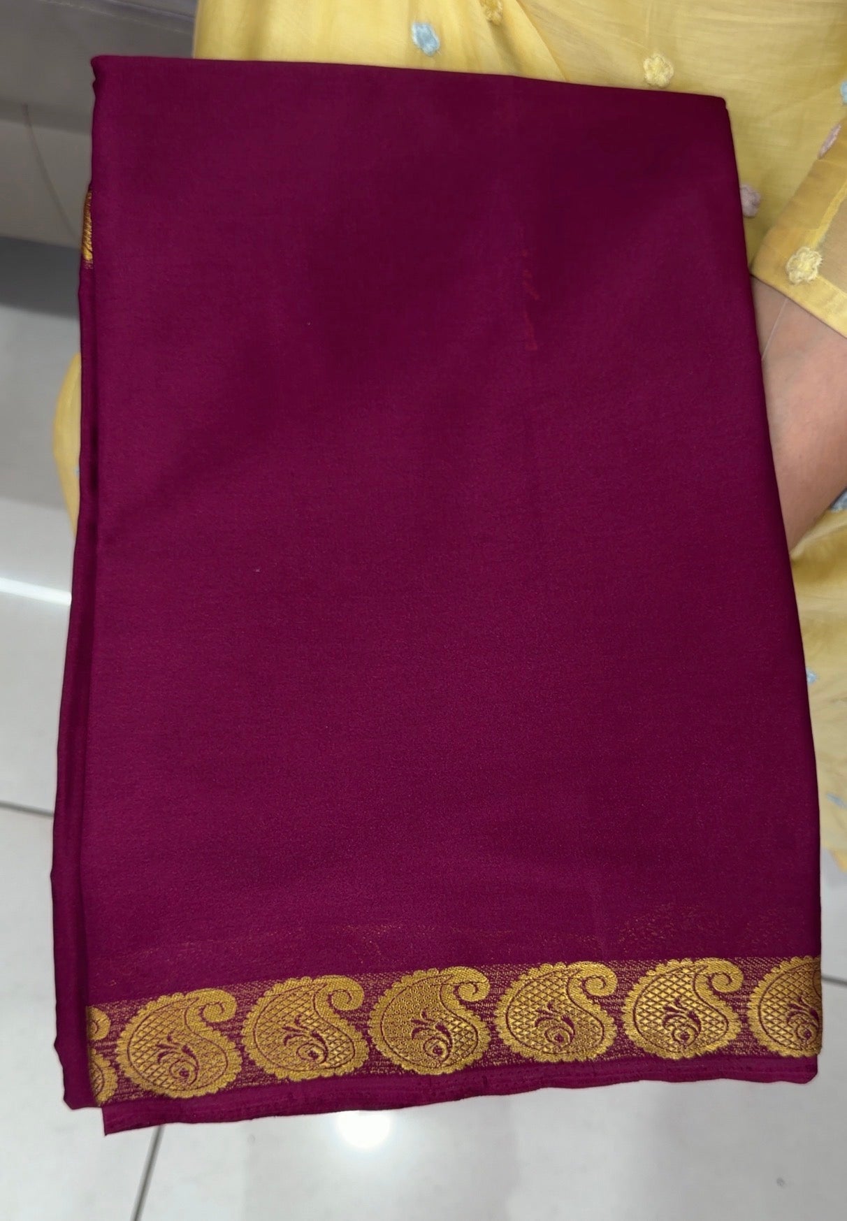 SEMI CRAPE SAREES - IHA 32770