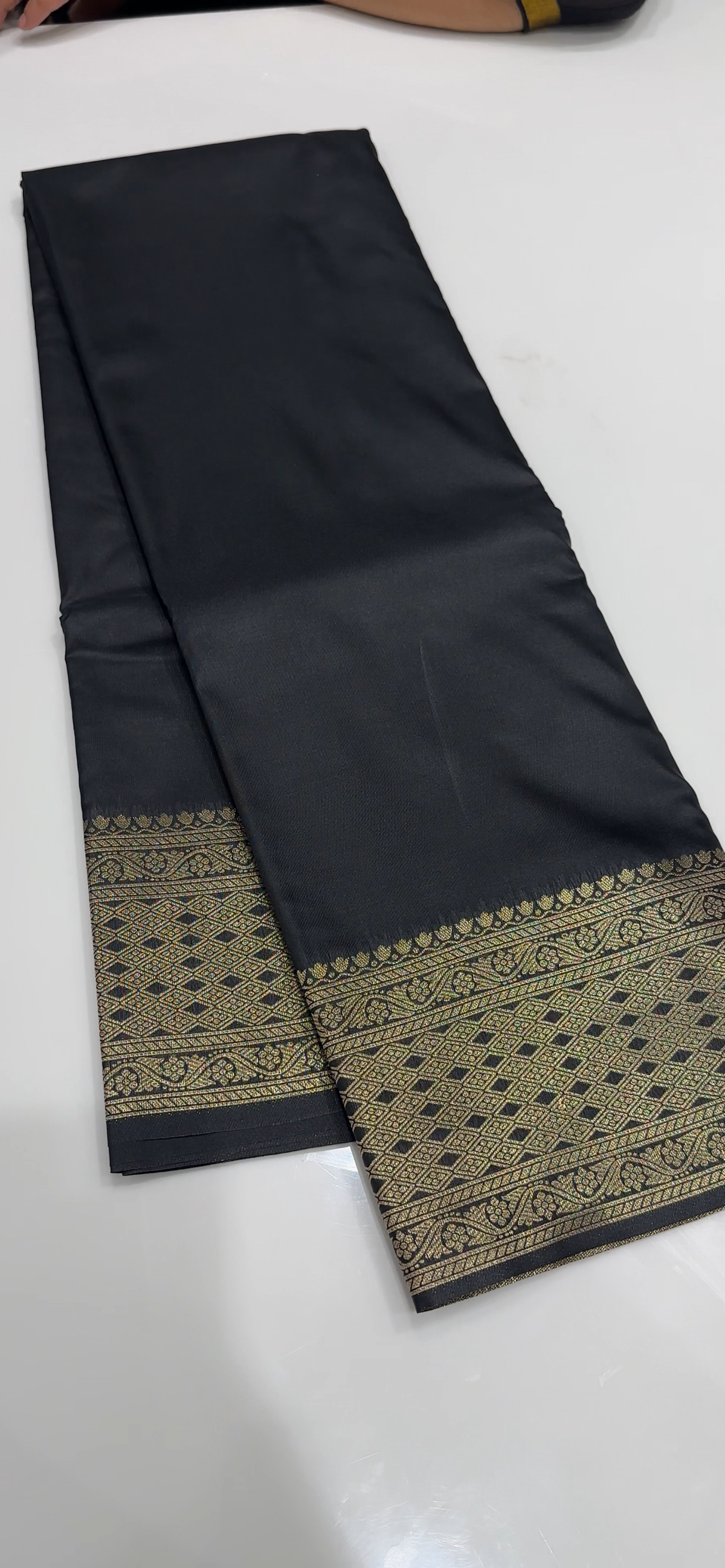 SEMI BROCADE SAREES - IHA 35615