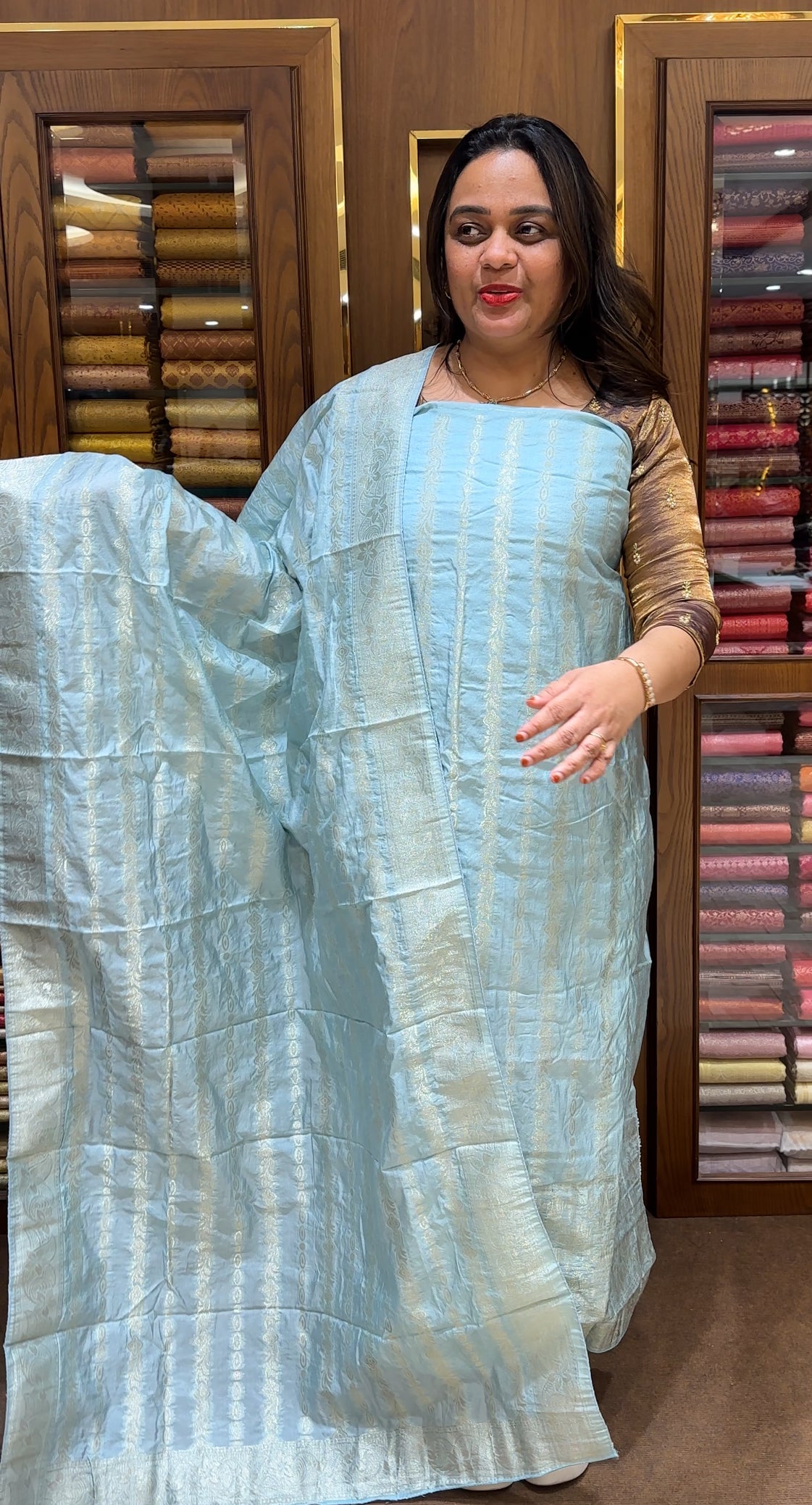 BUDGET BUY UNSTITCHED SALWAR SUITS - IHA 22693