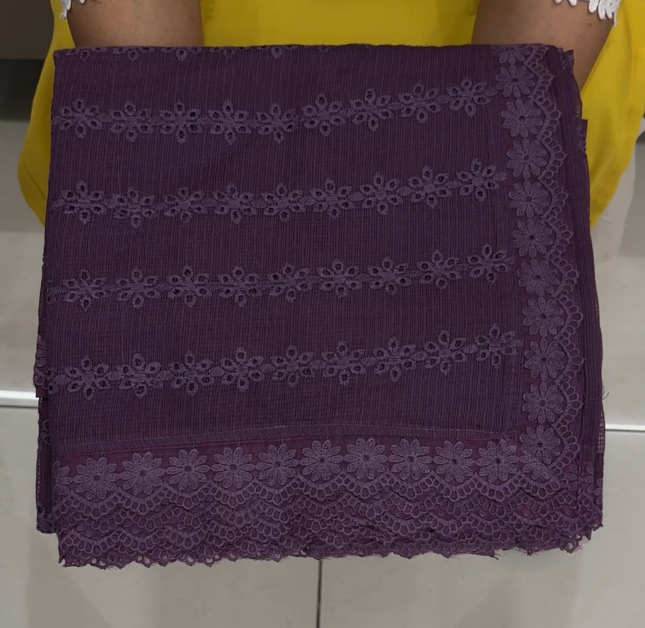 NET KOTA SAREES - IHA 25889