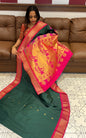 SEMI SILK SAREES - IHA 18756