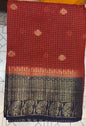 SEMI BANARASI SAREES - IHA 18885