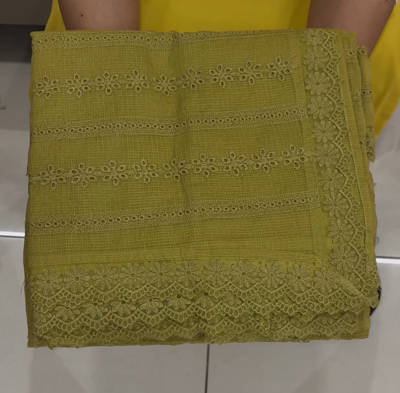 NET KOTA SAREES - IHA 25889
