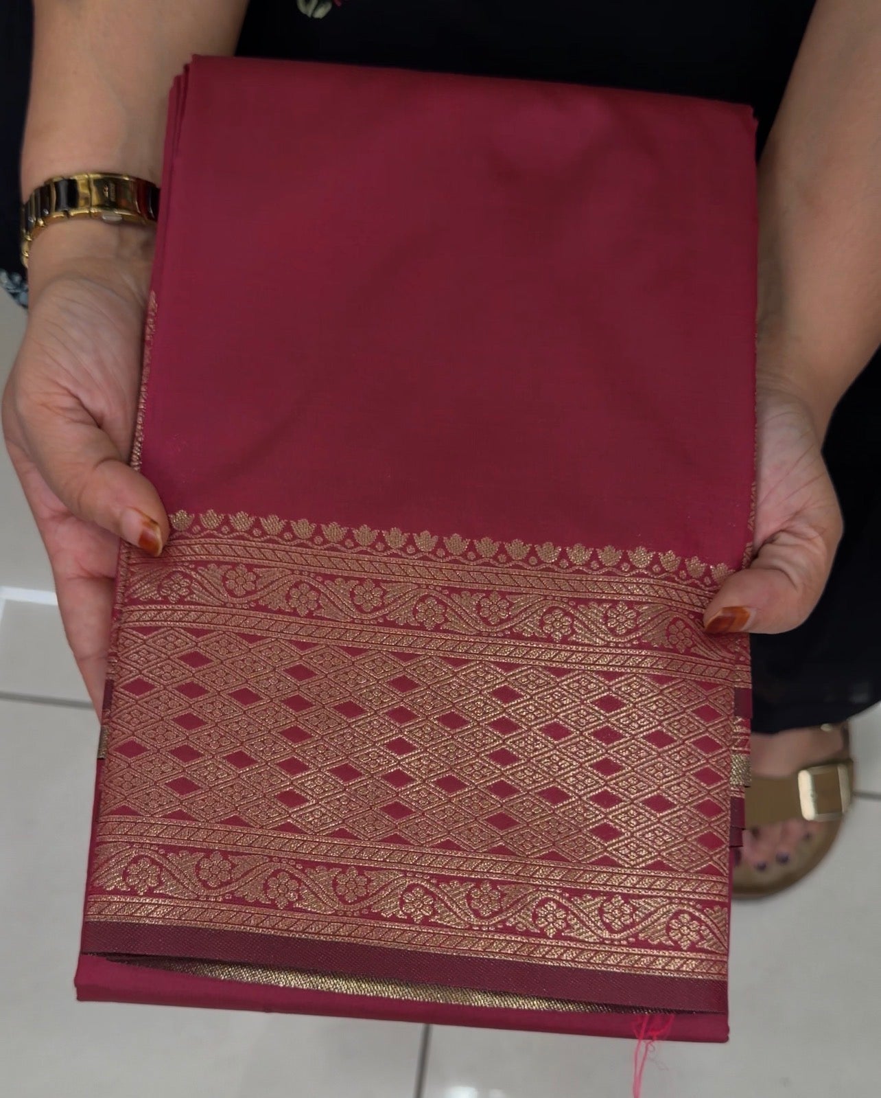 SEMI SILK SAREES - IHA 32573