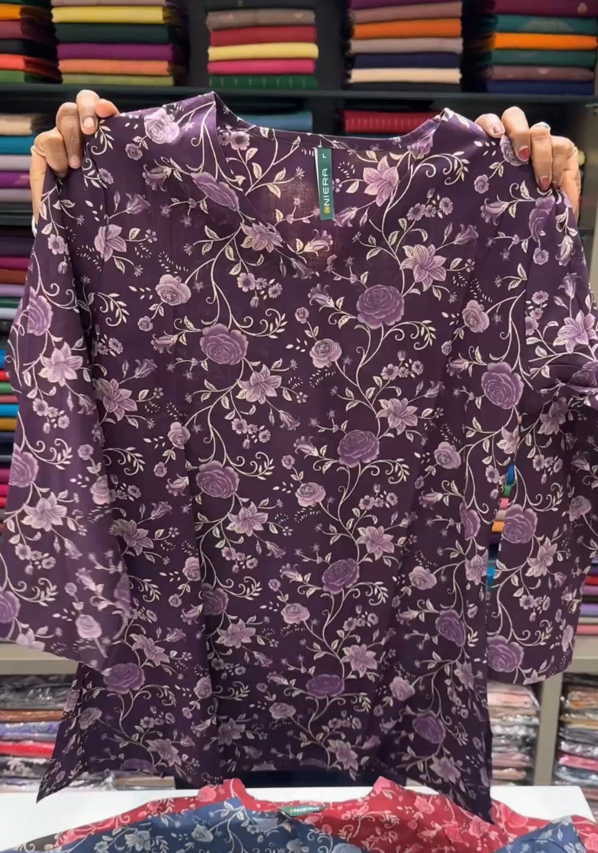 OFFER SALES PRINTED SHORT TOPS - IHA 34639