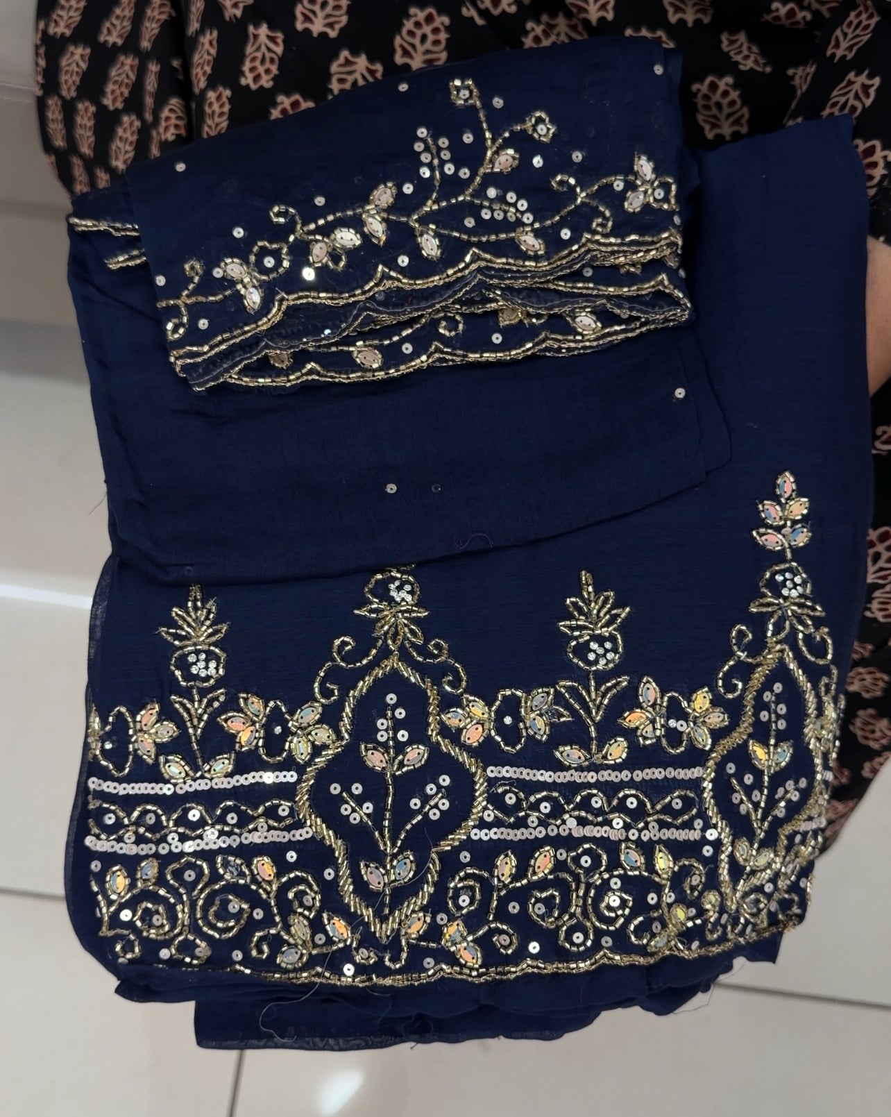 MULCHANDERI UNSTITCHED SALWAR SUITS - IHA 29334