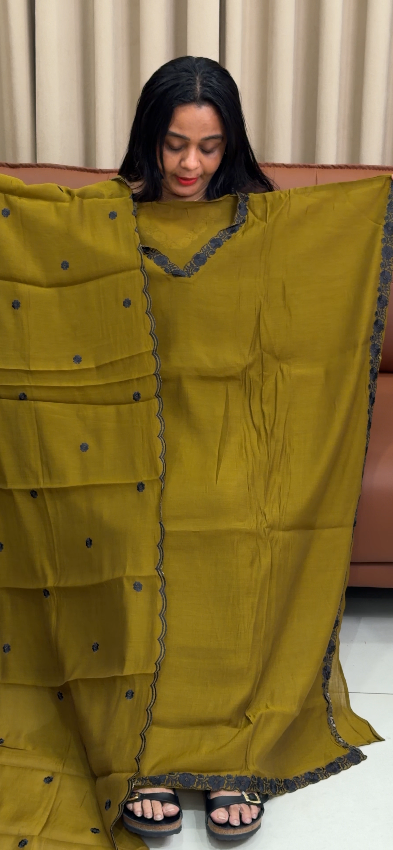 FORWARD LINEN UNSTITCHED SALWAR SUITS - IHA 35241