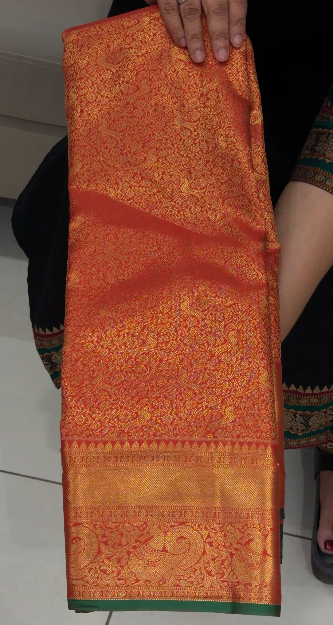 DESIGNER BROCADE SAREES - IHA 28698