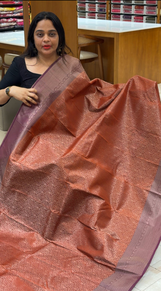 SEMI KANCHIPURAM SAREES - IHA 30204