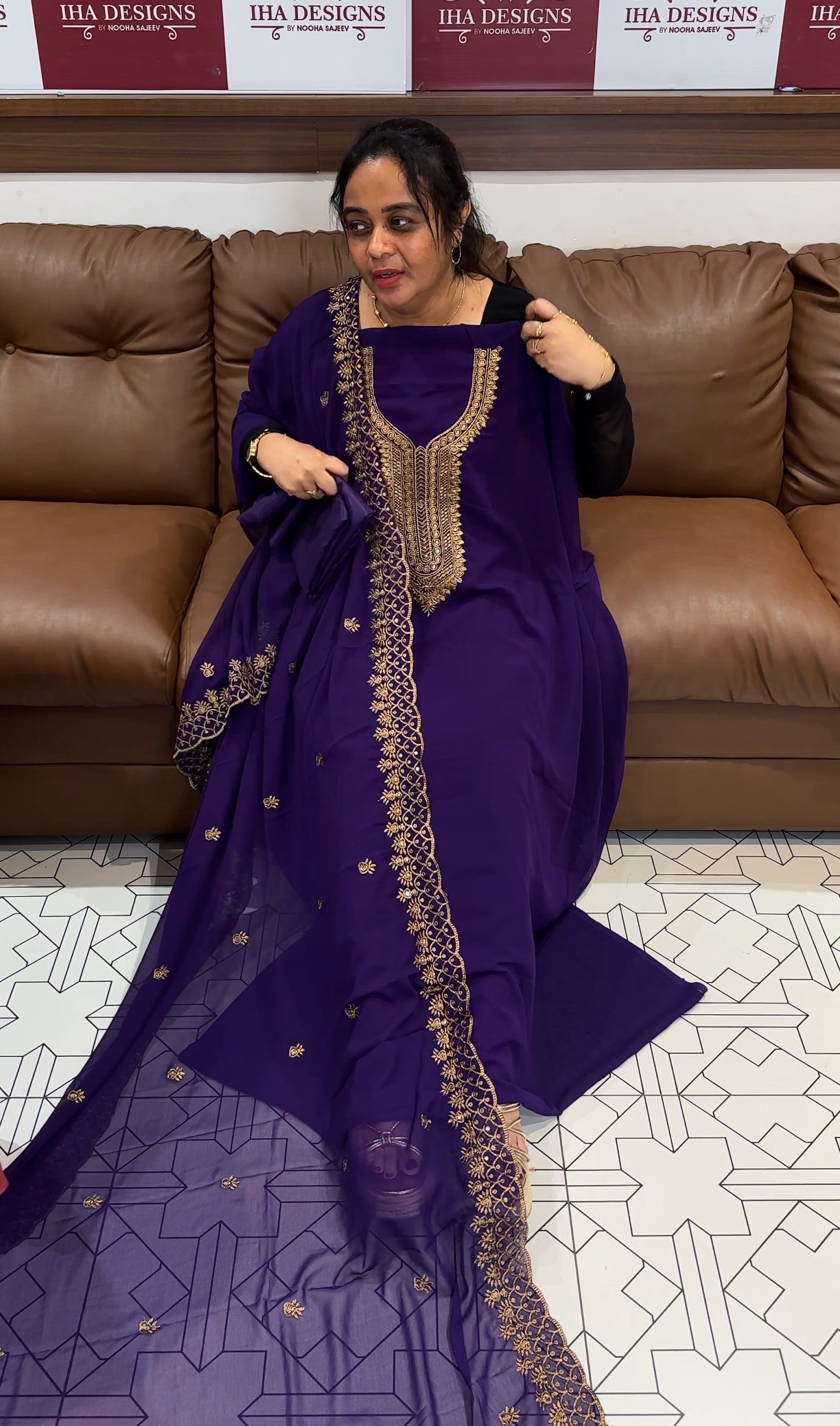 FORWARD UNSTITCHED SALWAR SUITS - IHA 26578