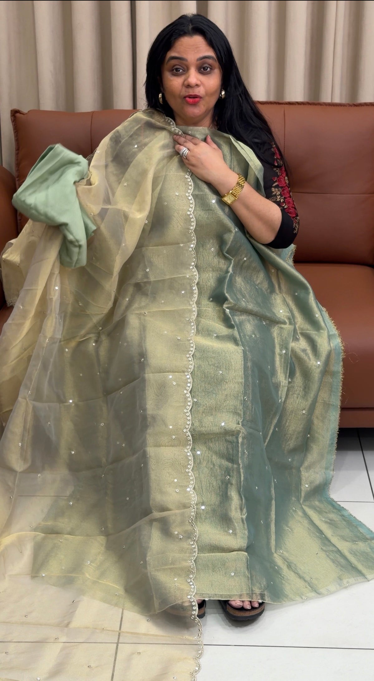 offer sales unstitched salwar suits - iha 35349