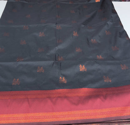 SEMI SILK SAREES - IHA 16731